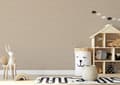 Miniatyrbild 2 av 5: Enfärgad tapet M1-No.1002 Brunt non-woven tapet Enfärgad