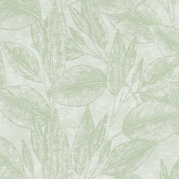 TADESSI Tapet Skog och blad Salvatore M1-No.581 non-woven tapet grön blommig tapet för vardagsrum sovrum kök...