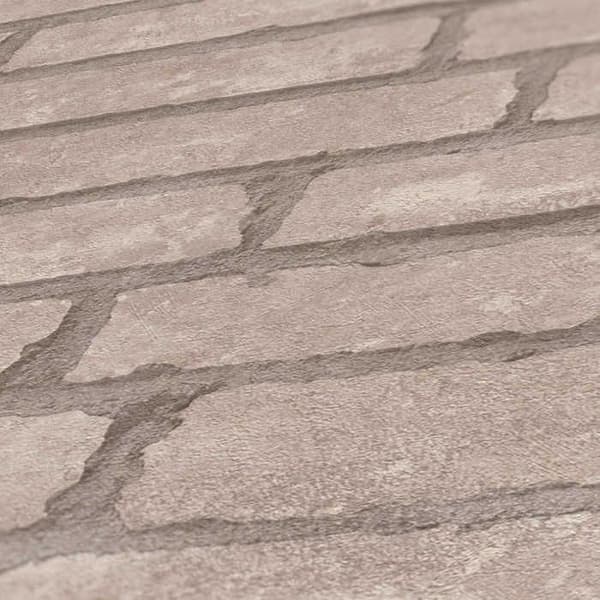 Papper Tapet Pierre Fabio M1-No.557 Tapet non-woven Grå Beige Pierre