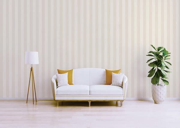 Tapet Randiga Stenar M1-No.597 Beige Crème Tapet Design