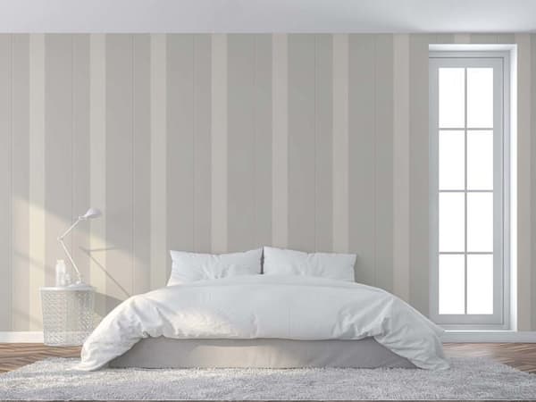 Tapet Stripes M1-No.592 Vit Grå Tapet Design