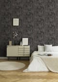 Miniatyrbild 3 av 5: A.S. Creation Nya Väggar 374256 non-woven tapet enfärgad 0.53 m x 10.05 m svart