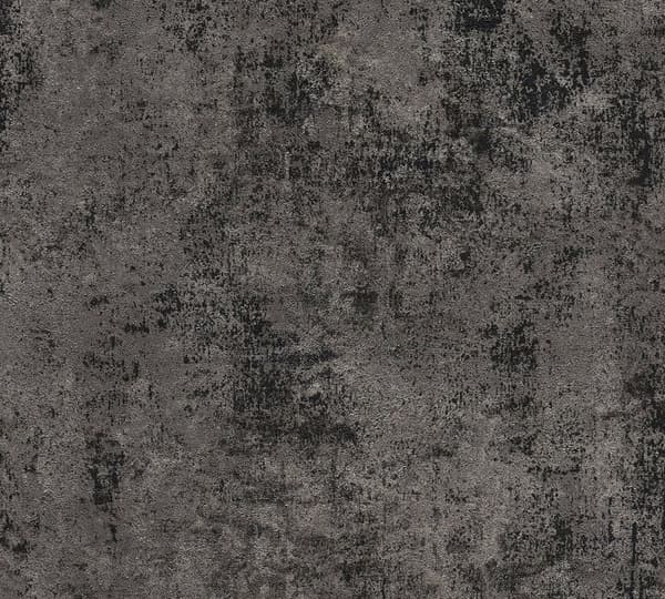 A.S. Creation Nya Väggar 374256 non-woven tapet enfärgad 0.53 m x 10.05 m svart