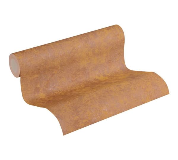 A.S. Creation Nya Väggar 374253 non-woven tapet enfärgad 0.53 m x 10.05 m brun