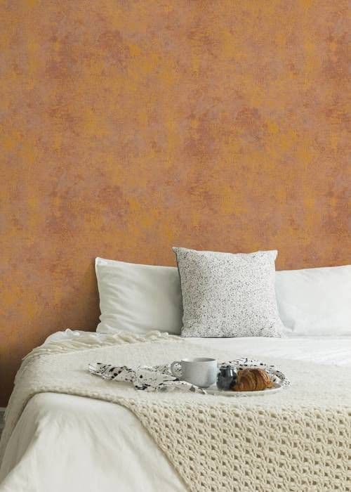 A.S. Creation Nya Väggar 374253 non-woven tapet enfärgad 0.53 m x 10.05 m brun