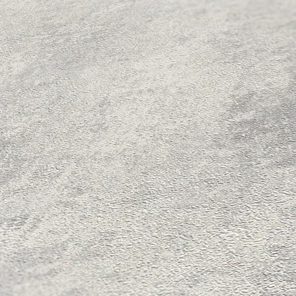 A.S. Creation Nya Väggar 374254 non-woven tapet enfärgad 0.53 m x 10.05 m grå