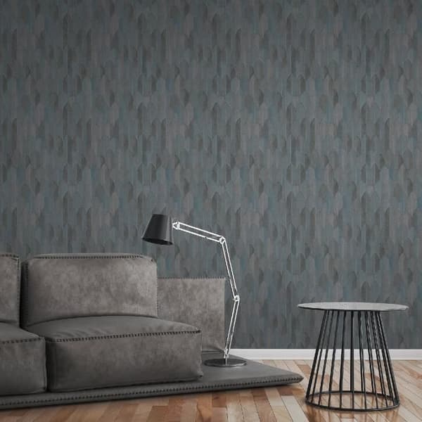 A.S. Creation Sumatra 373733 non-woven tapet vintage 0.53 m x 10.05 m blå