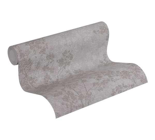 A.S. Creation Nya Väggar 373971 non-woven tapet natur 0.53 m x 10.05 m grå