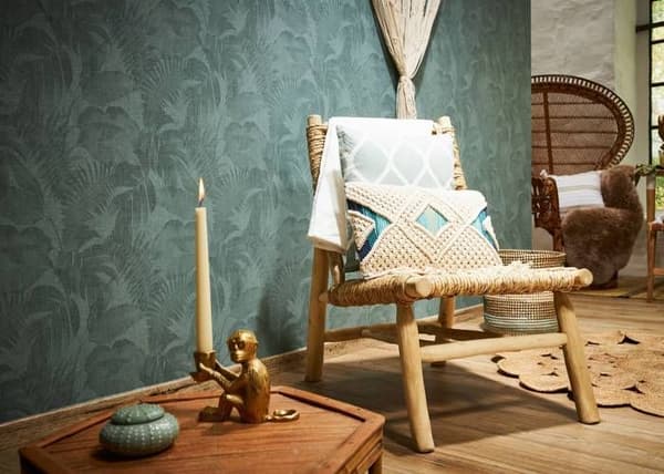 A.S. Creation New Walls 373963 non-woven tapet natur 0.53 m x 10.05 m grön