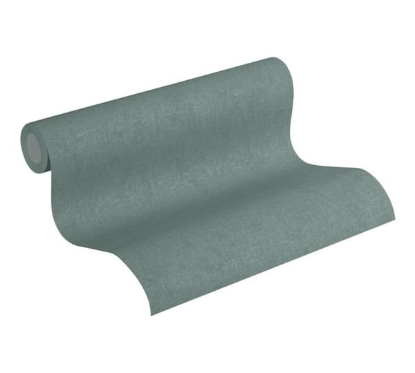 A.S. Creation Nya Väggar 373953 non-woven tapet enfärgad 0.53 m x 10.05 m petrol