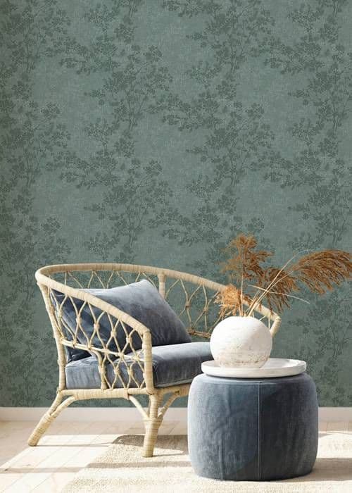 A.S. Creation New Walls 373973 non-woven tapet natur 0.53 m x 10.05 m grön