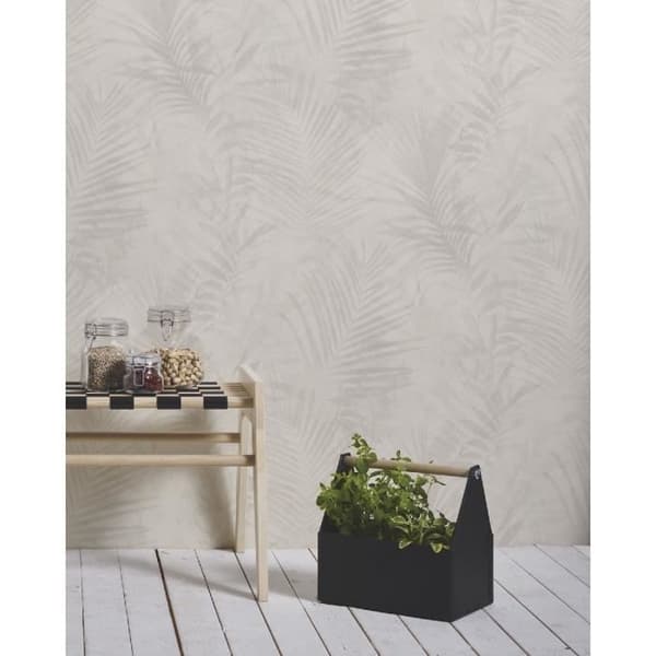 A.S. Creation Neue Bude 2.0 374113 non-woven tapet natur 0,53 m x 10,05 m écru