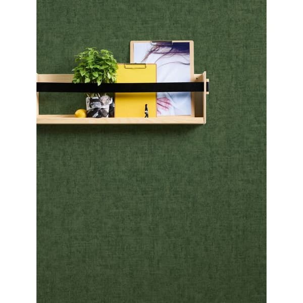 A.S. Creation Greenery 373347 non-woven tapet enfärgat 0.53 m x 10.05 m grön