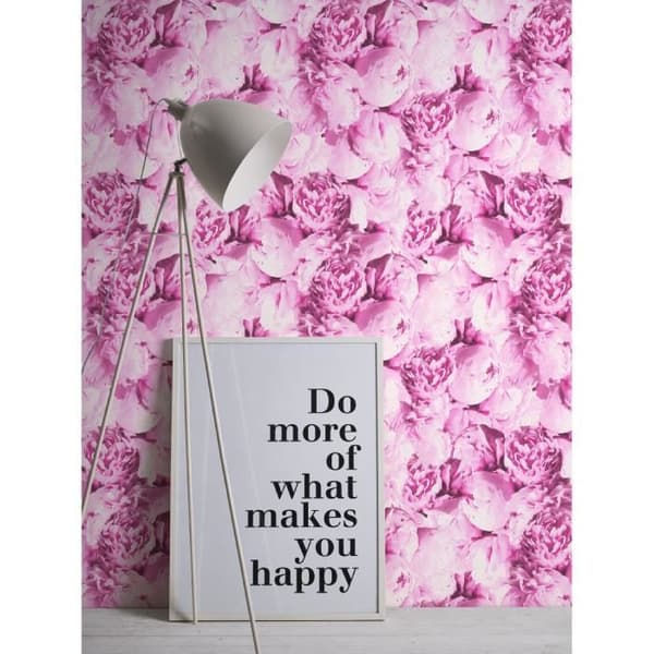 A.S. Creation Neue Bude 2.0 Utgåva 2 373981 tapet non-woven blommig rosa