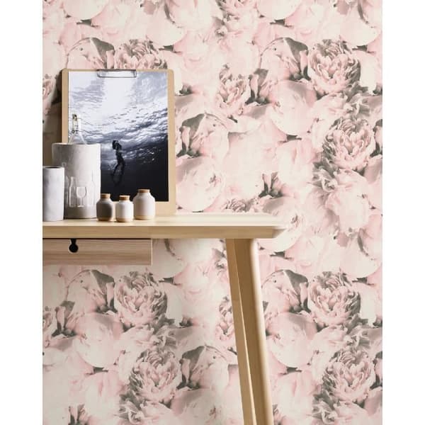 A.S. Creation Neue Bude 2.0 373982 non-woven tapet blommig 0.53 m x 10.05 m elfenben