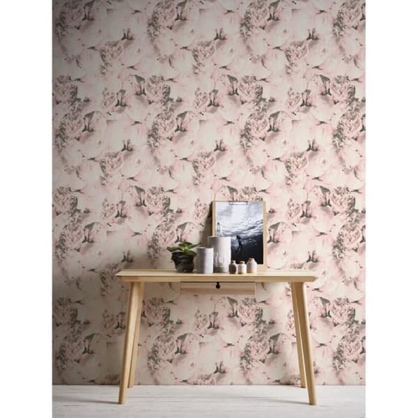 A.S. Creation Neue Bude 2.0 373982 non-woven tapet blommig 0.53 m x 10.05 m elfenben
