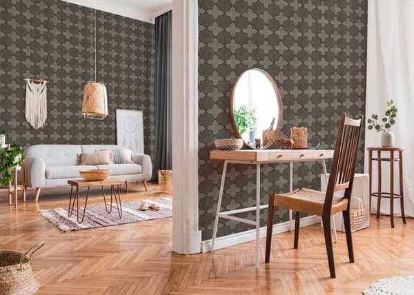A.S. Creation Nya Väggar 374213 non-woven tapet vintage 0.53 m x 10.05 m grå