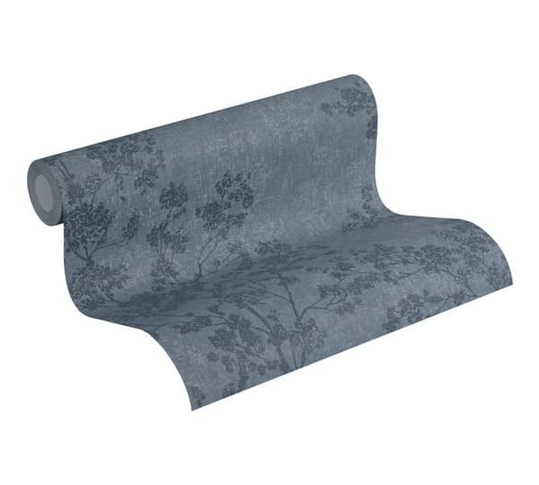 A.S. Creation New Walls 373974 non-woven tapet natur 0.53 m x 10.05 m blå