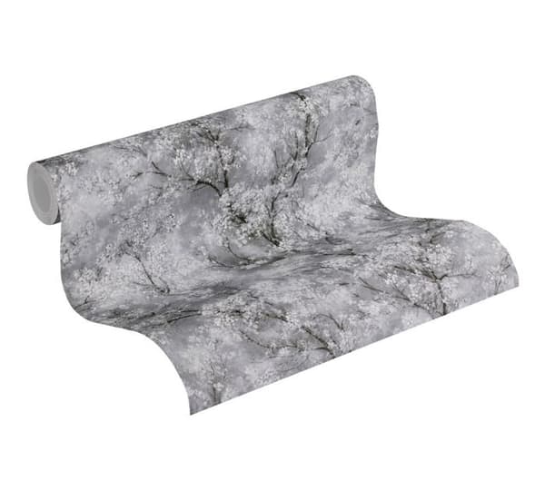 A.S. Creation New Walls 374201 non-woven tapet natur 0.53 m x 10.05 m vit