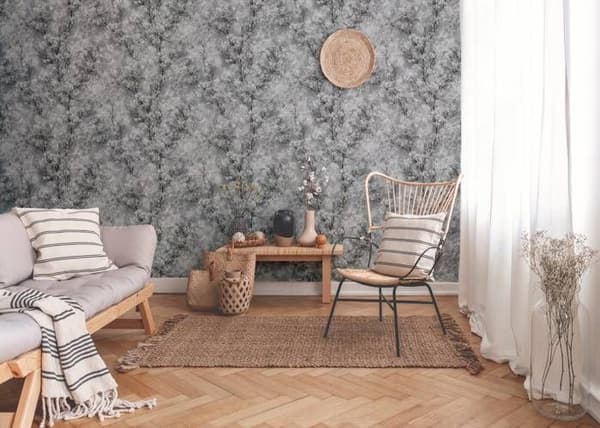 A.S. Creation New Walls 374201 non-woven tapet natur 0.53 m x 10.05 m vit