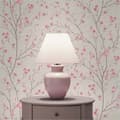 Miniatyrbild 1 av 4: Tapet Skog och Löv M1-No.643 Rosa Vit Blomtapet