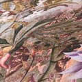 Miniatyrbild 5 av 5: Tapet Blommor M1-No.784 Non-woven tapet Lila Beige Blommig Floral