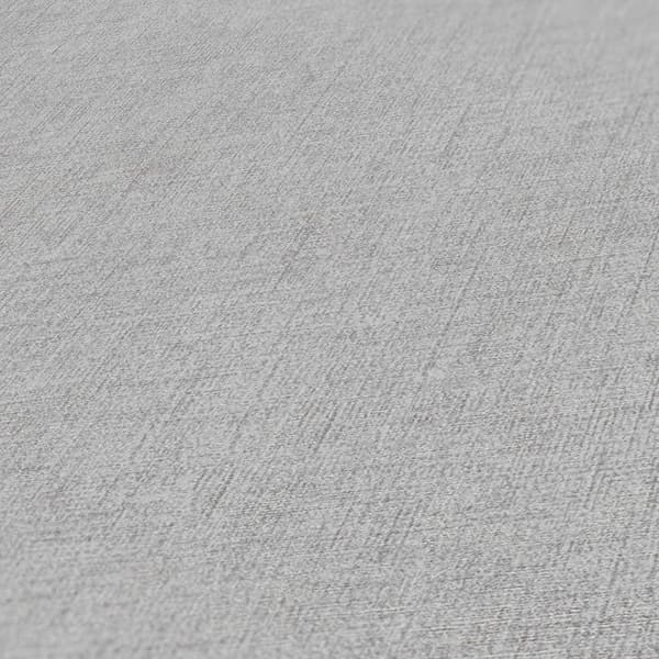 A.S. Creation Nya Väggar 374304 non-woven tapet enfärgad 0.53 m x 10.05 m grå