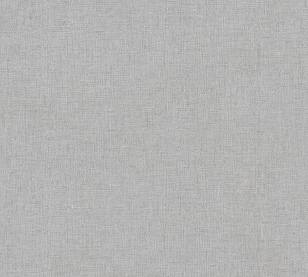 A.S. Creation Nya Väggar 374304 non-woven tapet enfärgad 0.53 m x 10.05 m grå