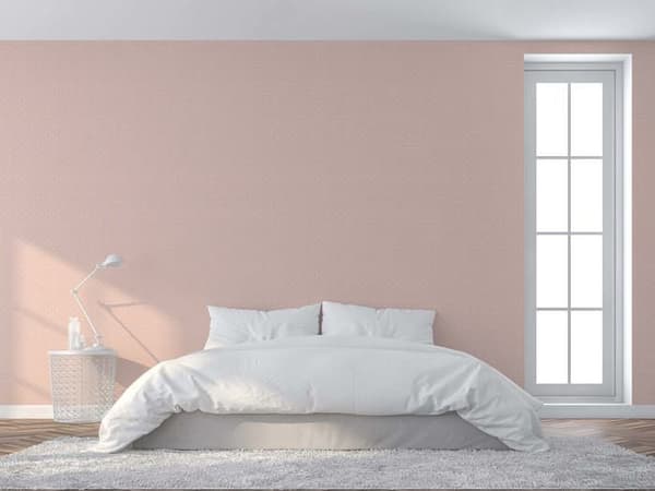 Tapet M1-No.656 Rosa Vit Geometrisk Design Tapet