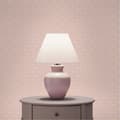 Miniatyrbild 1 av 5: Tapet M1-No.656 Rosa Vit Geometrisk Design Tapet