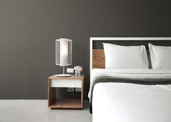 Papper Tapet M1-No.658 Guld Grå Tapet Design Geometrisk