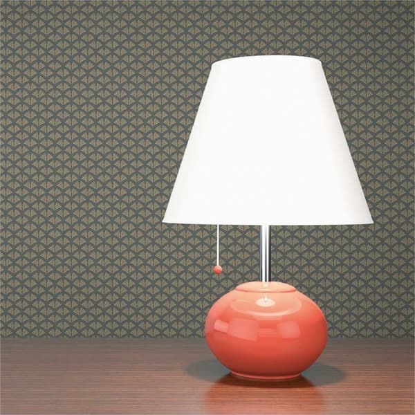 Papper Tapet M1-No.658 Guld Grå Tapet Design Geometrisk