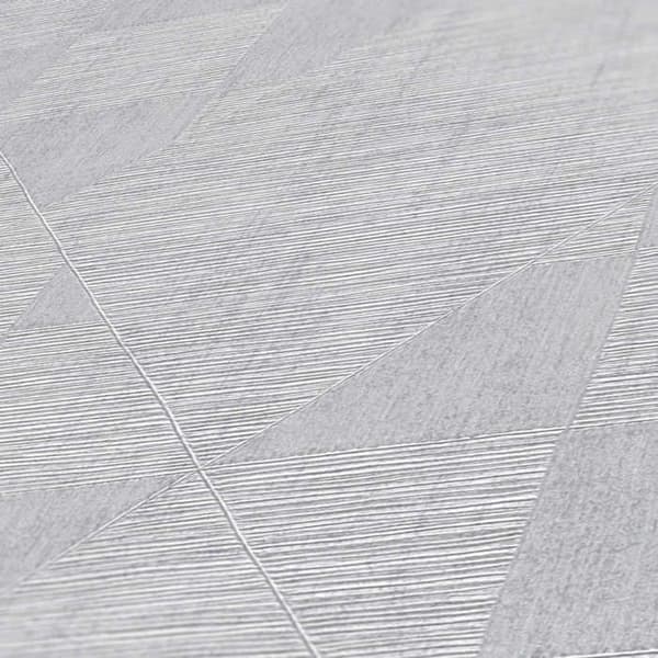 Grafiskt Tapet Meo M1-No.801 Silvergrå Geometrisk Vintage