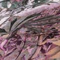 Miniatyrbild 5 av 5: Tapet Blommor M1-No.786 Non-woven tapet Lila Vit Blommig Floral