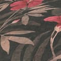 Miniatyrbild 5 av 5: Papper Tapet Blommor M1-No.692 Brun Röd Blomtapet