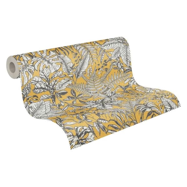 A.S. Creation Daniel Hechter 6 375203 non-woven tapet blommönster 0.53 m x 10.05 m gul