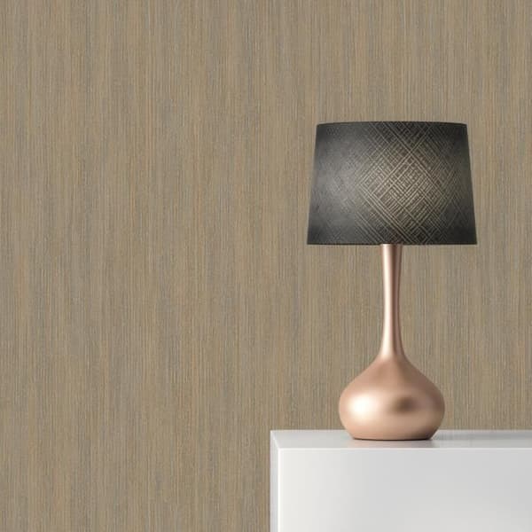 Enfärgad tapet M1-No.953 | Non-woven tapet | Brun | Unicolor