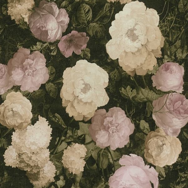 A.S. Creation Konsthistoria 376501 non-woven tapet blommig 0.53 m x 10.05 m rosa