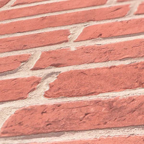 Tapet Pierre Ricco M1-No.888 Non-vävd tapet Röd Beige Pierre