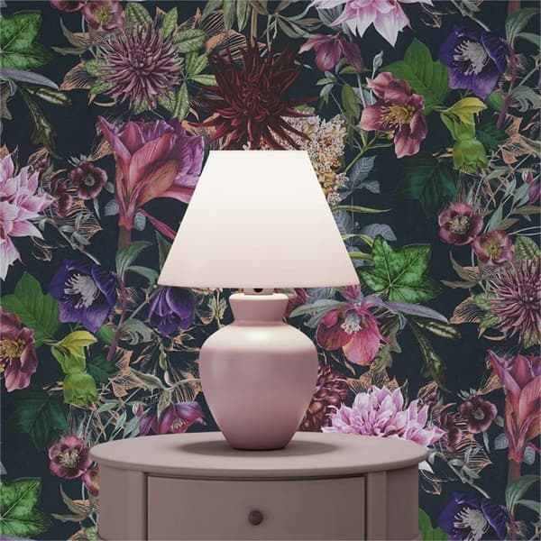 Tapet Dschungel Camilla M1-No.777 Grön Svart Blommig Floral