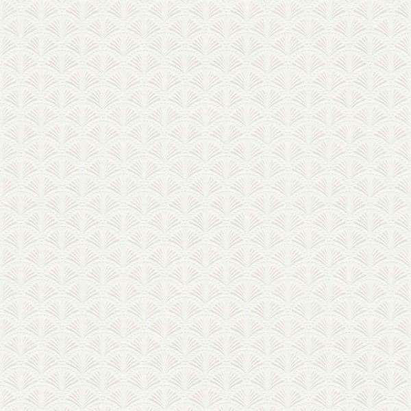 Papper Tapet M1-No.655 Vit Silver Non-vävd Tapet Design
