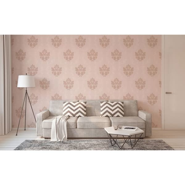 A.S. Creation New Elegance 375525 tapet non-woven barock 0.53 m x 10.05 m rosa