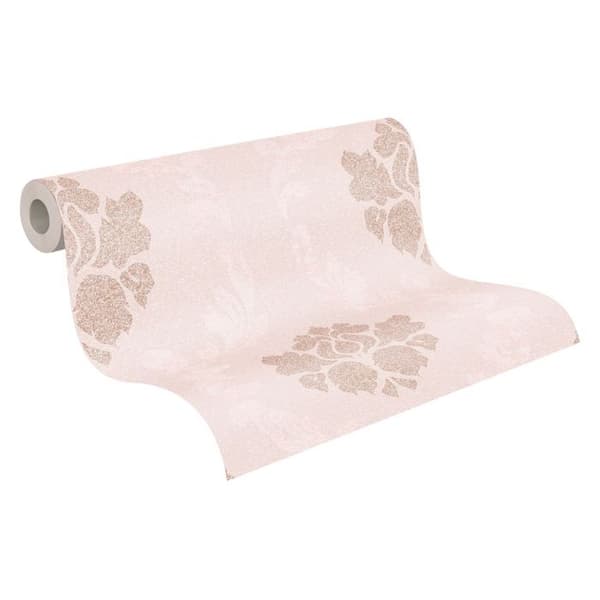 A.S. Creation New Elegance 375525 tapet non-woven barock 0.53 m x 10.05 m rosa