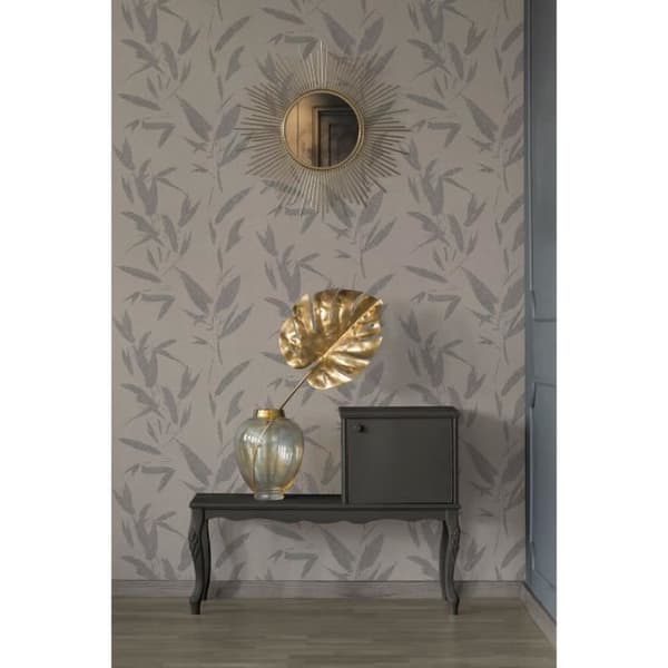 A.S. Creation New Elegance | 375493 | non-woven tapet natur | 0,53 m x 10,05 m | beige