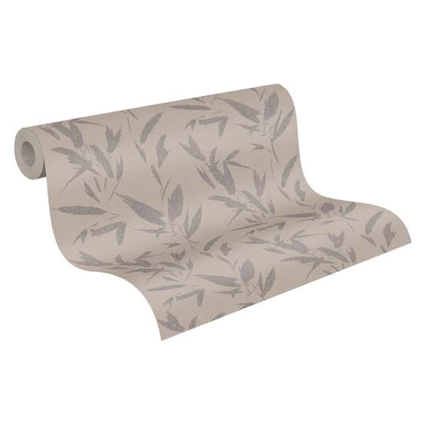 A.S. Creation New Elegance | 375493 | non-woven tapet natur | 0,53 m x 10,05 m | beige