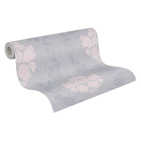 A.S. Creation New Elegance 375523 non-woven tapet barock 0.53 m x 10.05 m grå