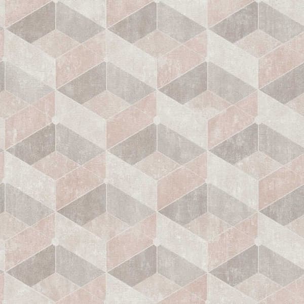 M1-No.807 Non-vävt tapet Beige Crème 3D Tapet