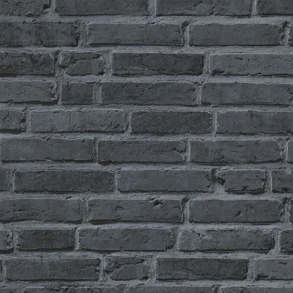 Papper Tapet Pierre Ricco M1-No.890 Tapet non-woven Svart Grå Pierre