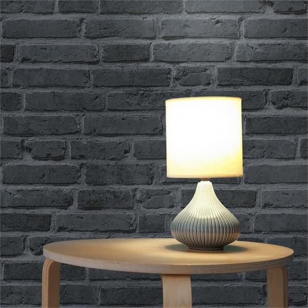 Papper Tapet Pierre Ricco M1-No.890 Tapet non-woven Svart Grå Pierre