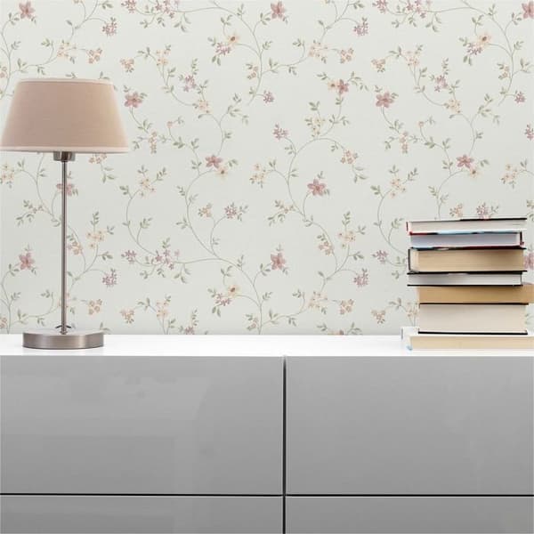 TADESSI tapet blommor Juliano M1-No.884 non-woven tapet flerfärgad grön naturlig floral vardagsrum sovrum kök...